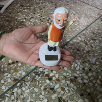 Solar Waving Modi Ji Statue (Pack of 2)