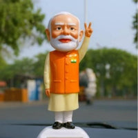 Solar Waving Modi Ji Statue (Pack of 2)